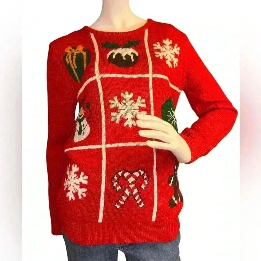 Cotton Emporium Vintage Christmas Sweater Women’s Size Large.